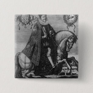 Chapa Cuadrada Fernando II, emperador romano santo