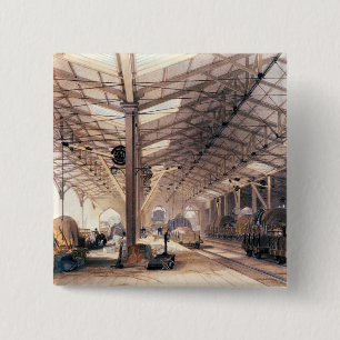 Chapa Cuadrada Ferrocarril de Great Western: Carga vertida en