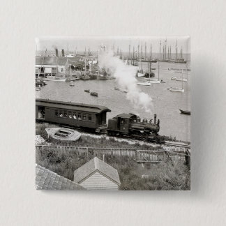 Chapa Cuadrada Ferrocarril de Nantucket