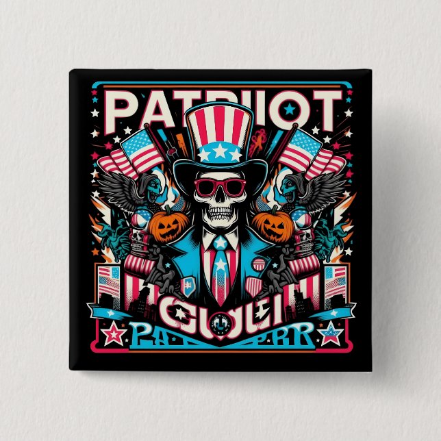 Chapa Cuadrada Festival de Espíritu Americano al Estilo del Arte  (Anverso)