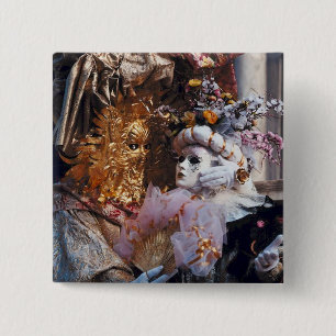 Chapa Cuadrada Festival del italiano del ~ de la máscara del