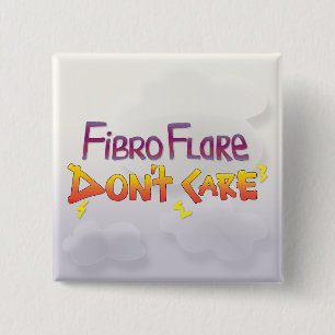 Chapa Cuadrada Fibro Flare No Te Importa