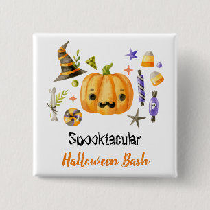 Chapa Cuadrada Fiesta Cuo Boo Bash Spooktacular Halloween Bash