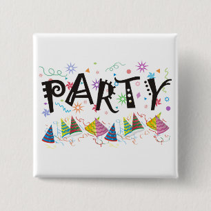 Chapa Cuadrada FIESTA~Pins