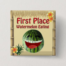 Fiesta Tropical Luau Tiki Hut 1 Place Watermelon