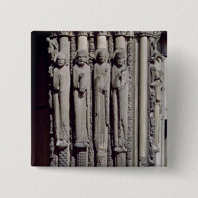 Chapa Cuadrada Figura desconocida, rey Solomon (Anverso)