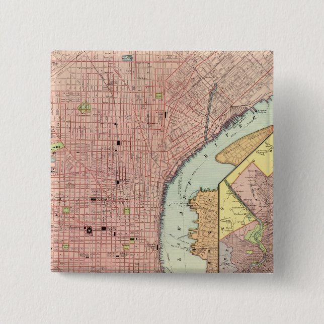 Chapa Cuadrada Filadelfia 5 (Anverso)