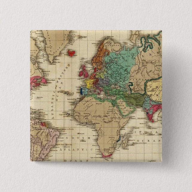 Chapa Cuadrada Fin de la Paz General 1828 AD (Anverso)