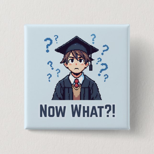 Chapa Cuadrada Finalmente se graduó .. ¡¿Ahora qué?! (Anverso)