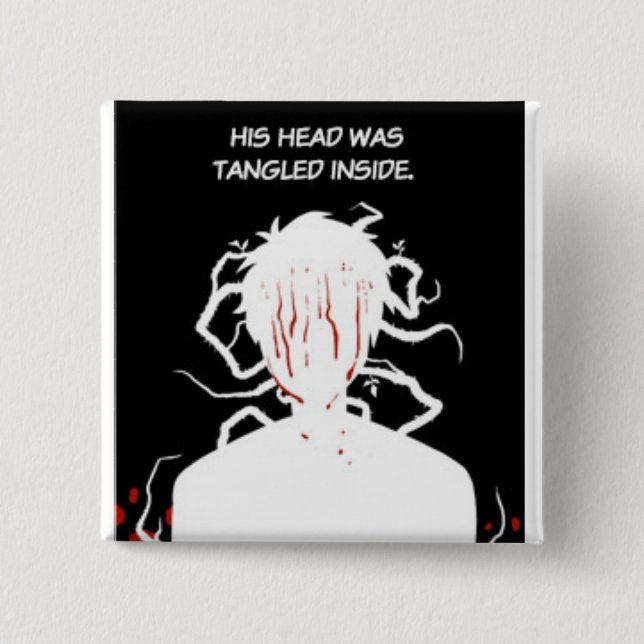 Chapa Cuadrada FindChaos - enredado (Anverso)