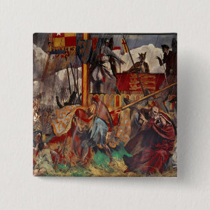 Chapa Cuadrada Firma de la Carta Magna, 1215