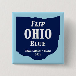 Chapa Cuadrada Flip Ohio Blue en 2024