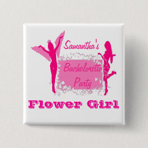 Chapa Cuadrada Flirty bris bachelorette party