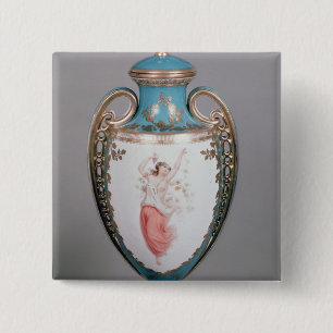 Chapa Cuadrada Florero de Minton, 1862