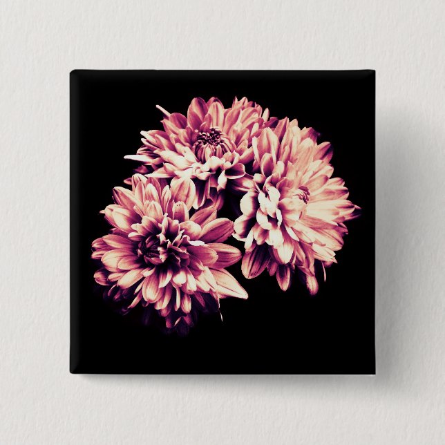 Chapa Cuadrada Flores (Anverso)