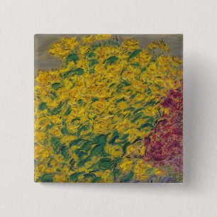 Chapa Cuadrada Flores