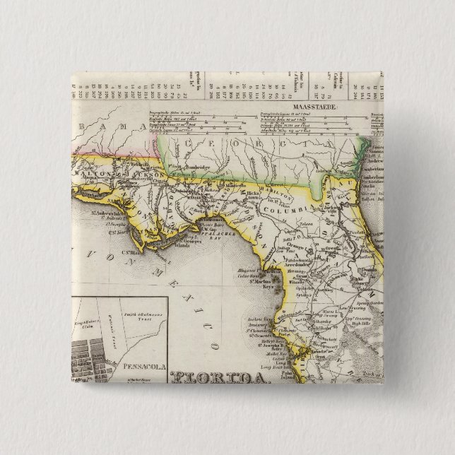 Chapa Cuadrada Florida 14 (Anverso)