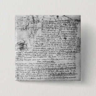 Chapa Cuadrada Fol.145v-b, página del cuaderno de da Vinci