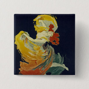 Chapa Cuadrada Folies Berger ~ La Loie Fuller