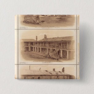Chapa Cuadrada Forts Sumter & Moultrie