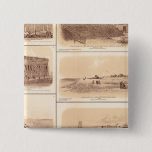 Chapa Cuadrada Forts Sumter & Moultrie, Isla de Sullivan