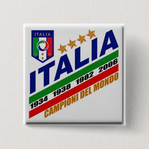 Chapa Cuadrada Forza Italia - mundial 2010