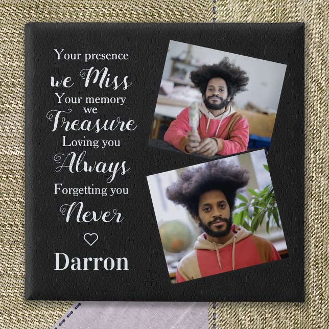 Chapa Cuadrada Fotografía de solidaridad en memoria de memoria pe (Subido por el creador)