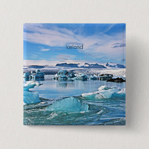 Chapa Cuadrada Fotografía escénica de Islandia