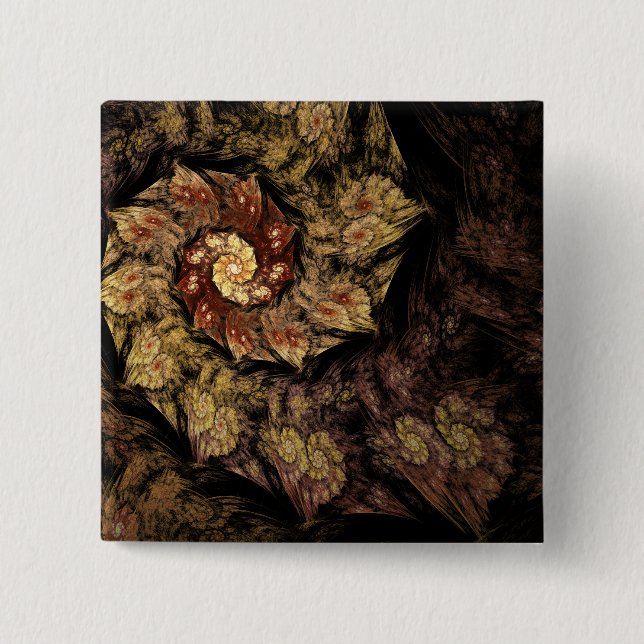 Chapa Cuadrada Fractal gregoriano del canto (Anverso)