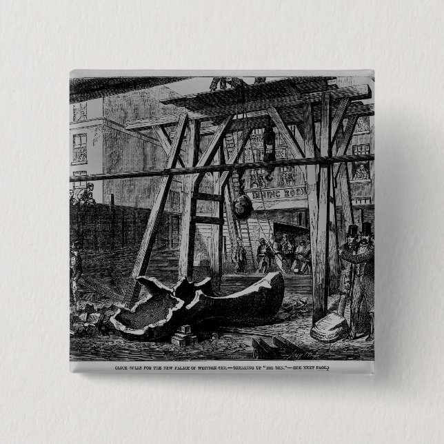 Chapa Cuadrada Fractura para arriba de Big Ben (Anverso)