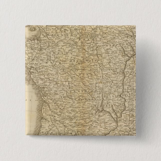 Chapa Cuadrada Francia (Anverso)