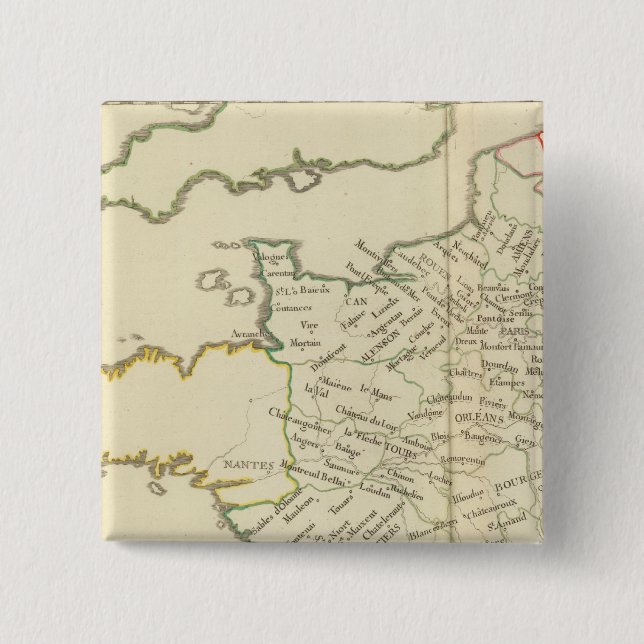 Chapa Cuadrada Francia 37 (Anverso)