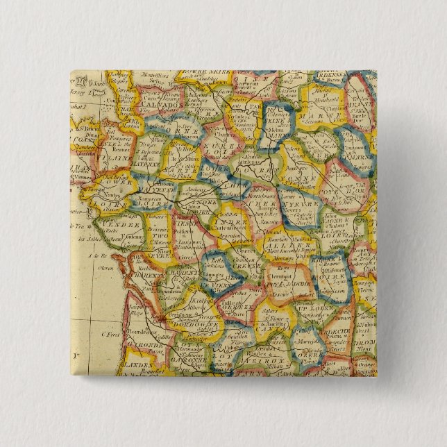 Chapa Cuadrada Francia 4 (Anverso)