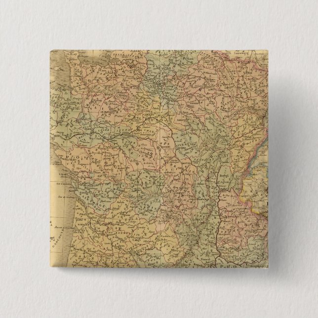 Chapa Cuadrada Francia en 1789 (Anverso)