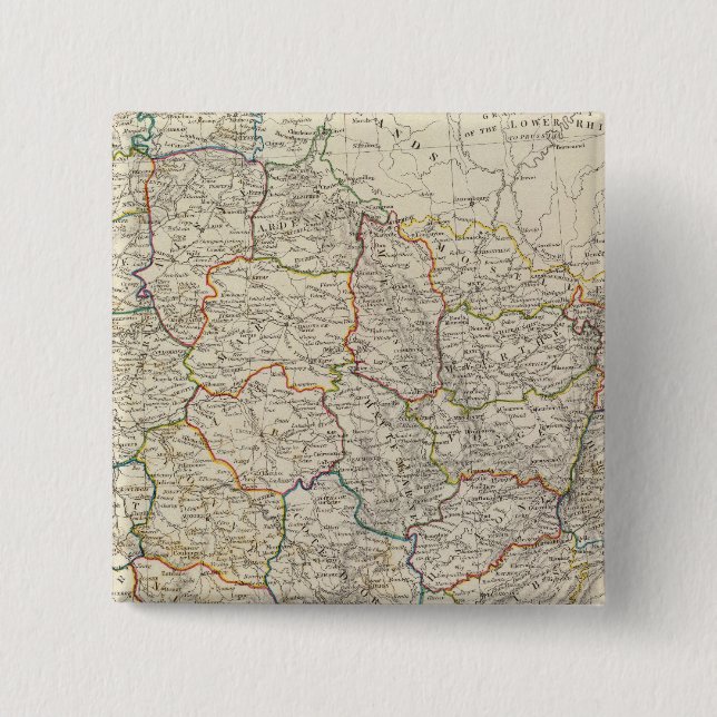 Chapa Cuadrada Francia II 2 (Anverso)