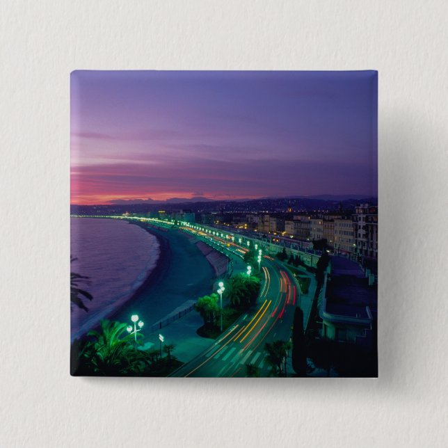 Chapa Cuadrada Francia, Niza. (Anverso)