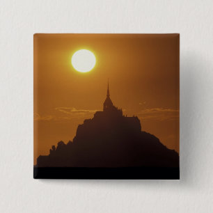 Chapa Cuadrada Francia, Normandía. Mont Saint Michele