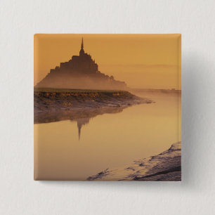 Chapa Cuadrada FRANCIA, Normandía Mont St. Michel. Luz de la maña