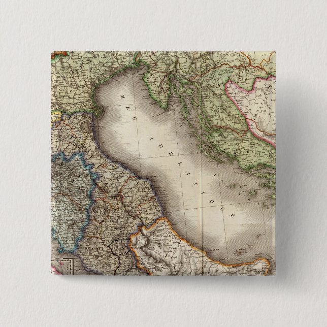 Chapa Cuadrada Francia sudeste (Anverso)