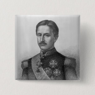 Chapa Cuadrada Francisco II de los dos Sicilies