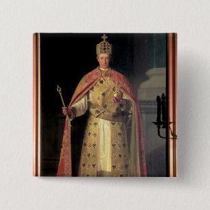 Chapa Cuadrada Francisco II, emperador romano santo