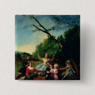 Chapa Cuadrada Francisco Jose de Goya y Lucientes el el