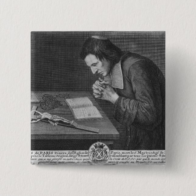 Chapa Cuadrada Francois de París (Anverso)