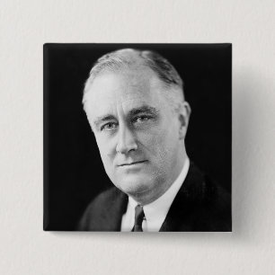 Chapa Cuadrada Franklin Delano Roosevelt