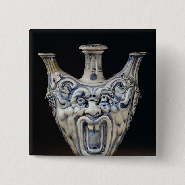 Chapa Cuadrada Frasco, taller florentino (Anverso)