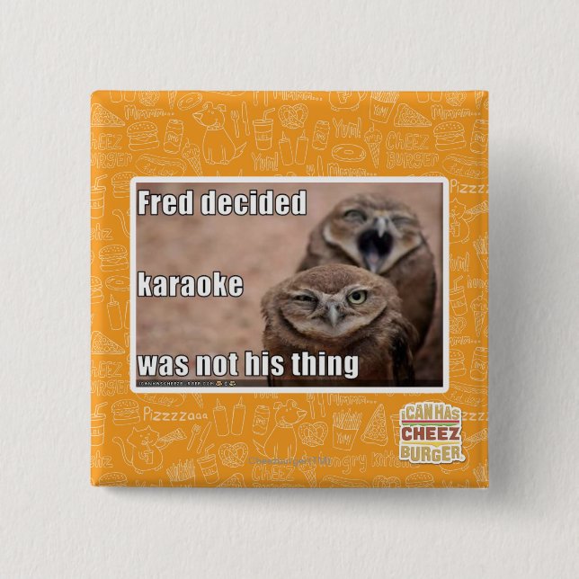 Chapa Cuadrada Fred decidía (Anverso)