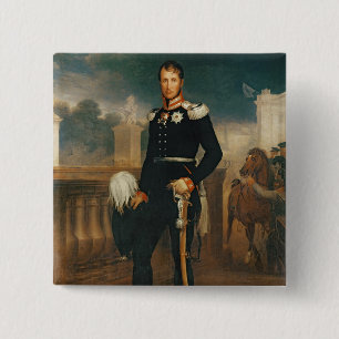 Chapa Cuadrada Frederick Guillermo III, rey de Prusia