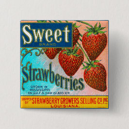 Chapa Cuadrada Fresas dulces