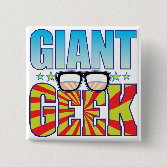 Chapa Cuadrada Friki gigante v4 (Anverso)