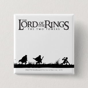 Chapa Cuadrada FRODO™, Sam y GOLLUM™